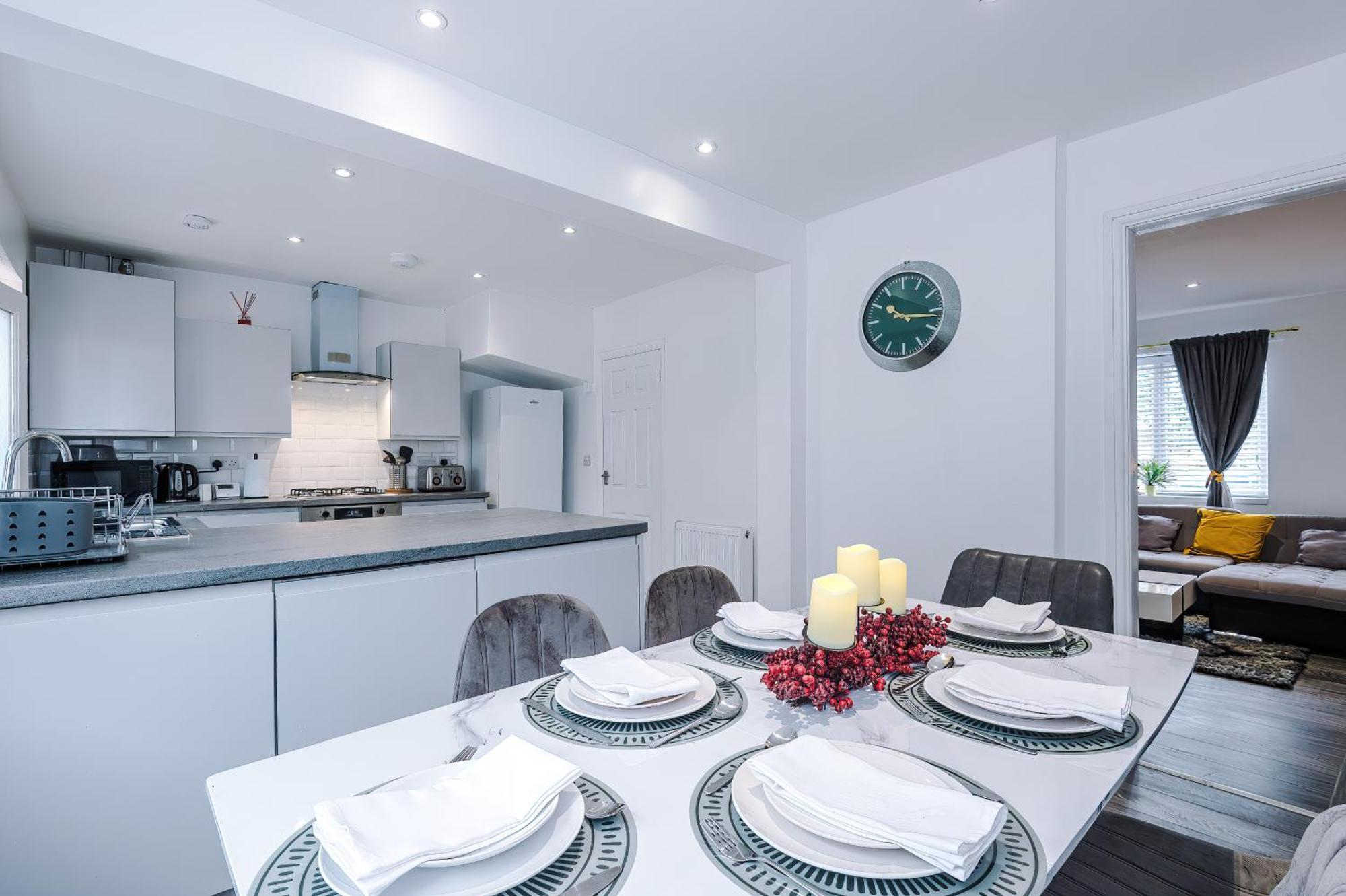 Comfort Place - 3 Bedroom House In Chester - Sleeps 6 Exteriör bild