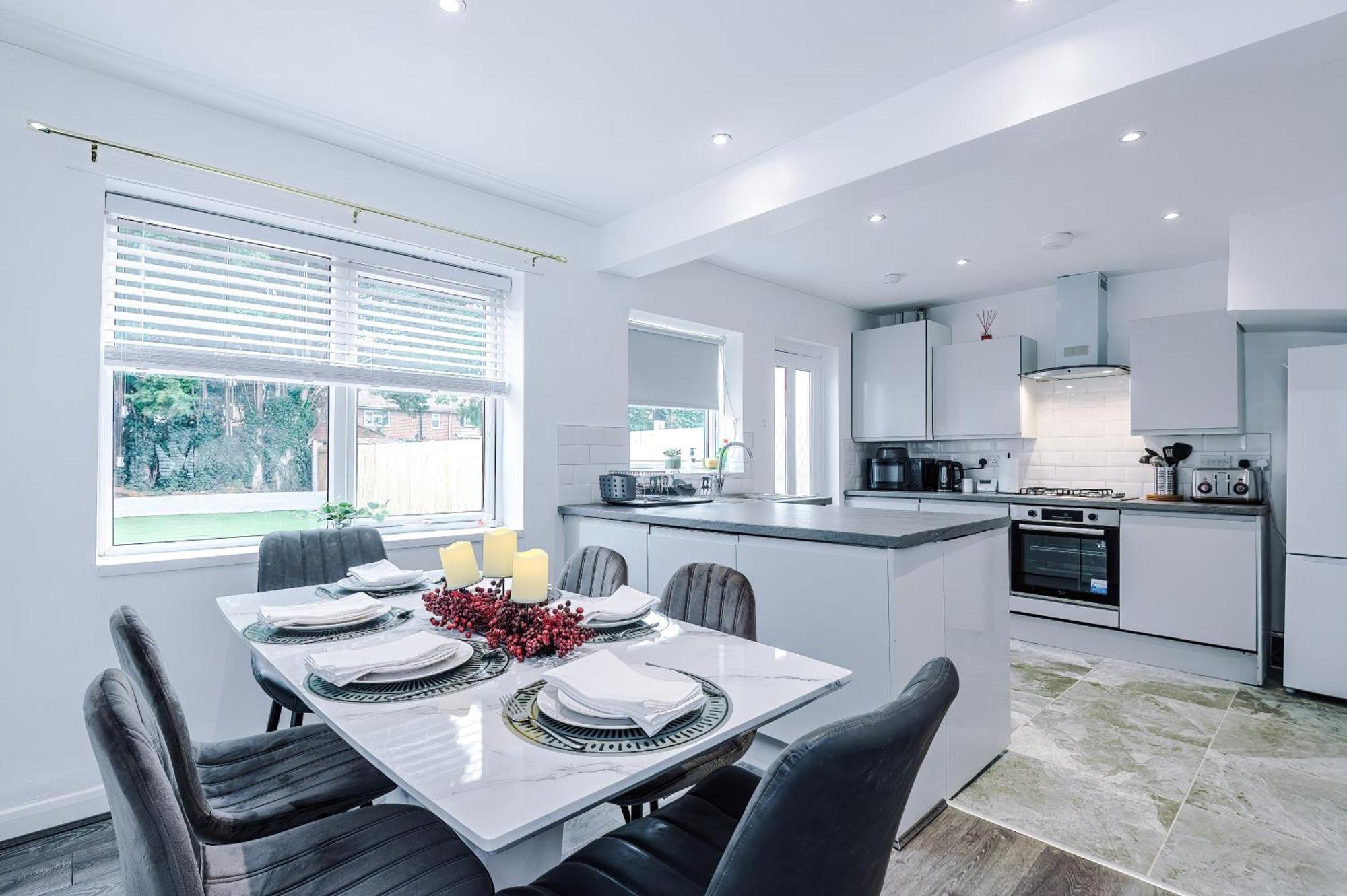 Comfort Place - 3 Bedroom House In Chester - Sleeps 6 Exteriör bild