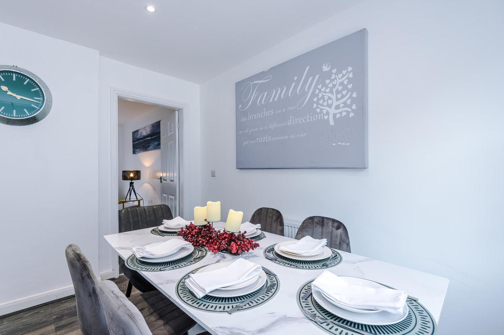 Comfort Place - 3 Bedroom House In Chester - Sleeps 6 Exteriör bild