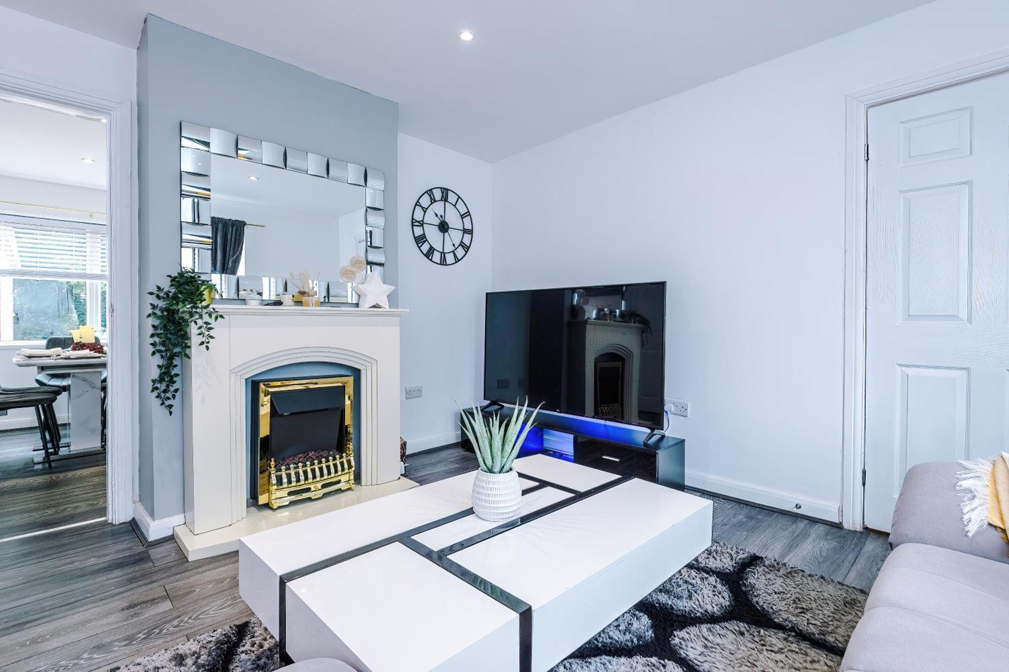 Comfort Place - 3 Bedroom House In Chester - Sleeps 6 Exteriör bild