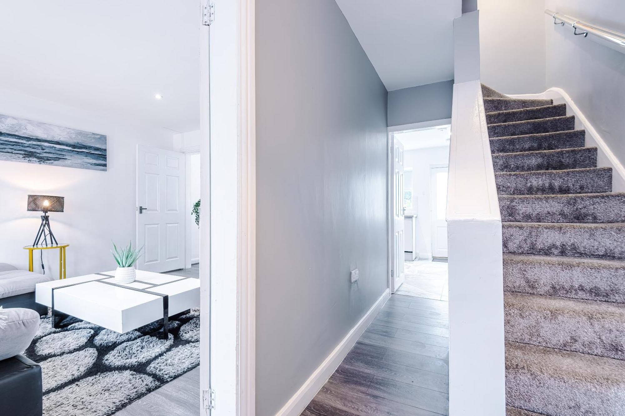Comfort Place - 3 Bedroom House In Chester - Sleeps 6 Exteriör bild